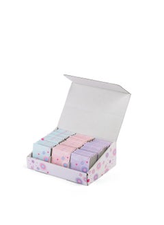Multi-Colour Nail File Distribution Set - (48) Pieces | 5.5*6.5cm