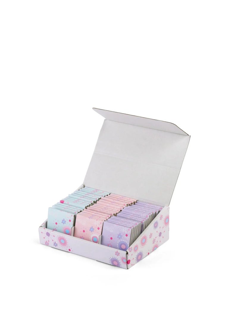 Generic - Multi-Colour Nail File Distribution Set - (48) Pieces | 5.5*6.5cm - Image 1