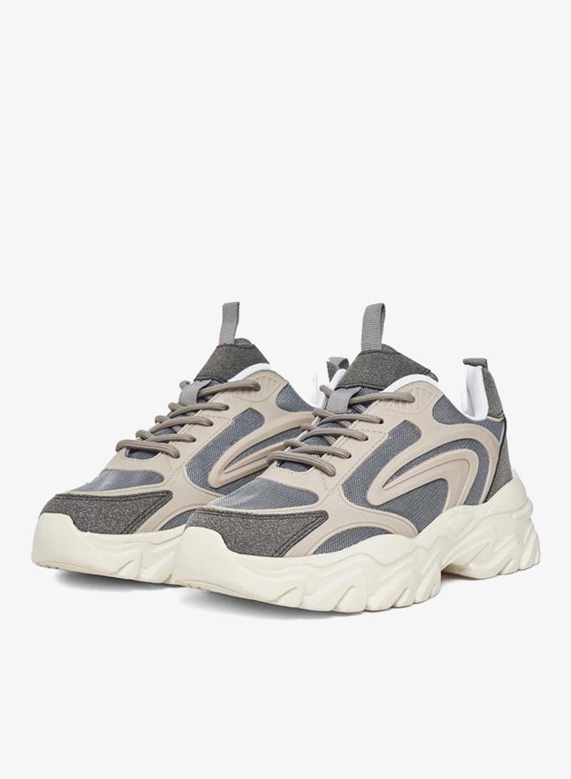 ستايلي اكتيف سنيكرز شبكي سميك برباط - Image 3