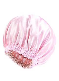Edoneery Edoneery Satin Bonnet For Sleeping, Women's Silk Bonnet For Natural Hair, Navy, Pink, Black, Purple, Red, Washable, Breathable, Casual, Tennis, Spring, Summer  - Image 1