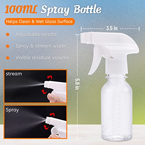 HTVRONT Window Film Kit - 4 Pcs Window Privacy Film Installation Tools, Easy to Apply Glass & Car Windows Tint Kit, Includes Felt Squeegee, Detachable Knife & 1 Extra Blade, 100ML Spray Bottle - Image 4