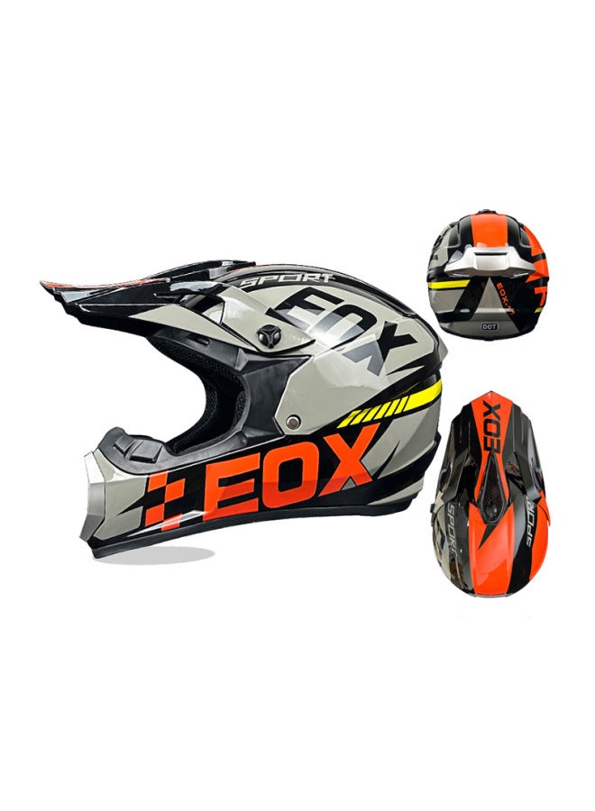 Export Dot Beach Off-road Helmet Cycling Full-face Motorcycle Helmet Youth Kart Safety Helmet