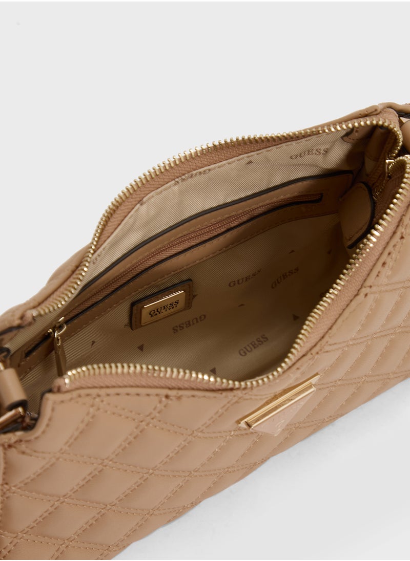 جس - Giully Top Zip Shoulder Bag - Image 1