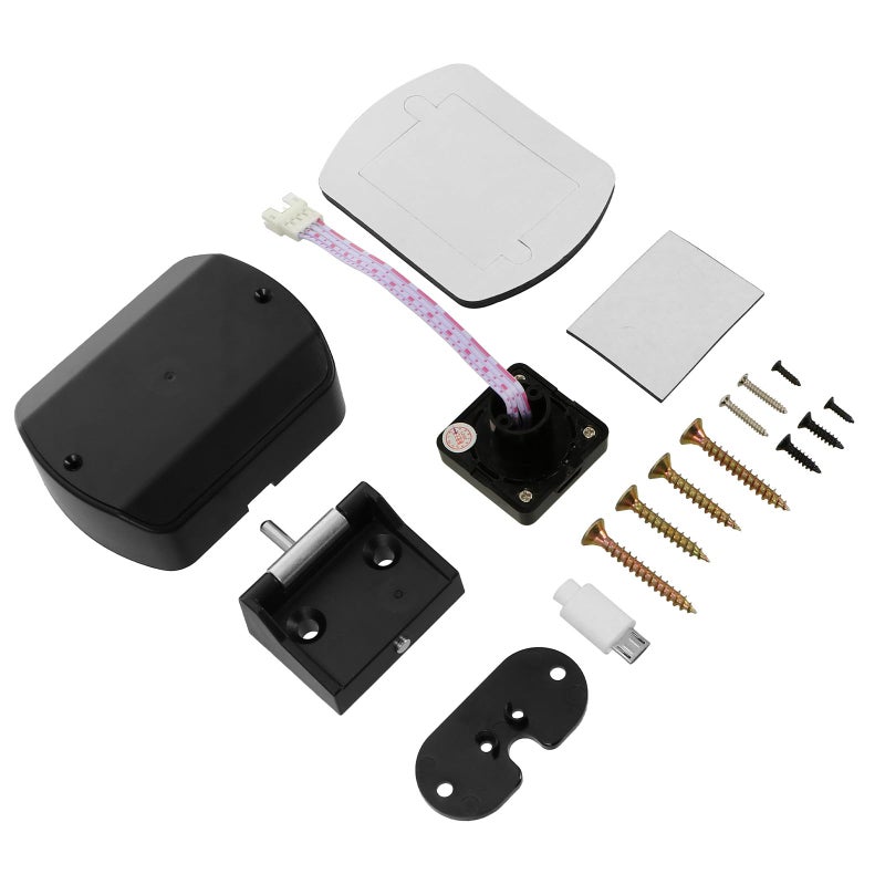GLEAVI قفل خزانة ذكي ببصمة الإصبع قابل لإعادة الشحن عبر USB ملحق أثاث مكتبي - Image 2