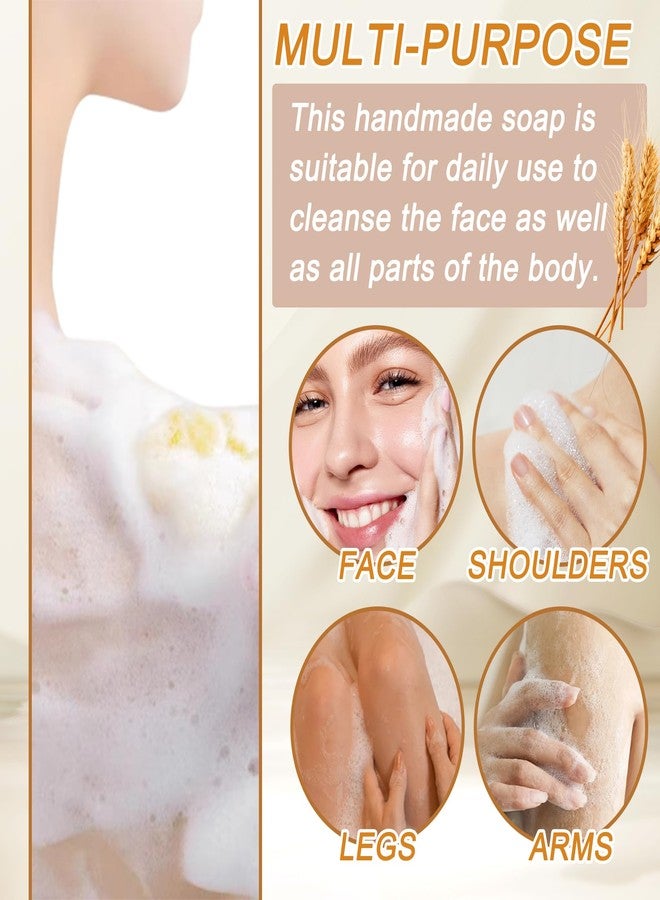 XMXueMei 3PCS Rice Water Shampoo Bar,Cleansing Gentle Solid Bar Shampoo for Face and Body,Moisturizing Handmade Hair Shampoo Soap - Image 5