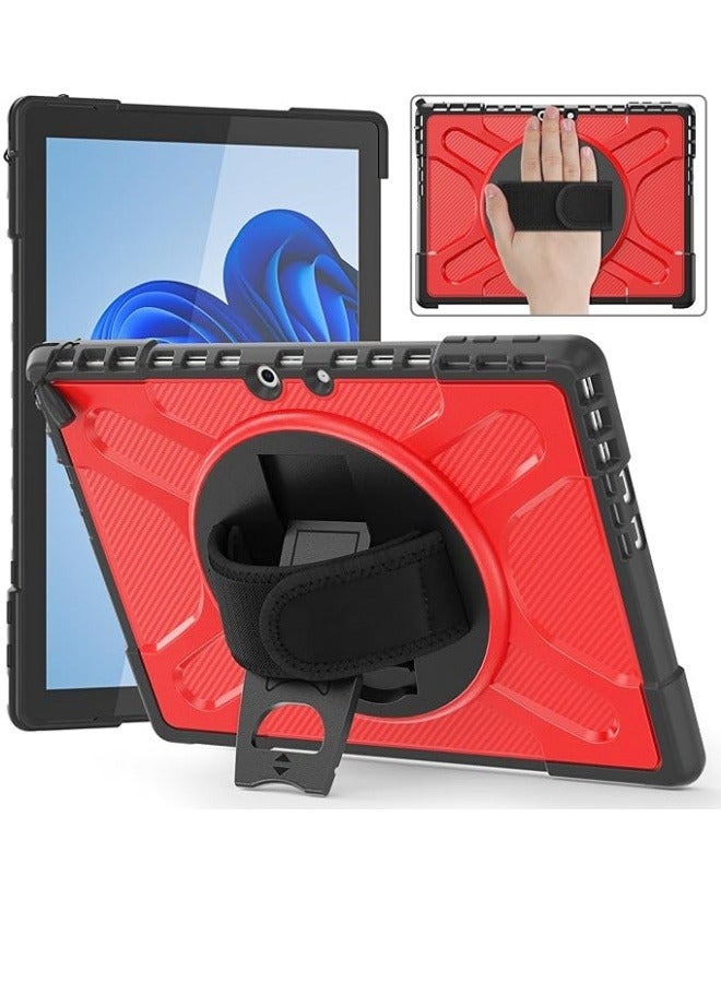 Case Compatible with Microsoft Surface Pro 11 13 inch, Heavy Duty Rugged Protective Cover with 360° Rotating Kickstand & Hand Strap  - Image 1