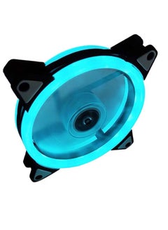 Generic Aurora Eclipse 16LED 12025 Dual Ring PC Case FanDouble ring ice blue Double ring ice blue 