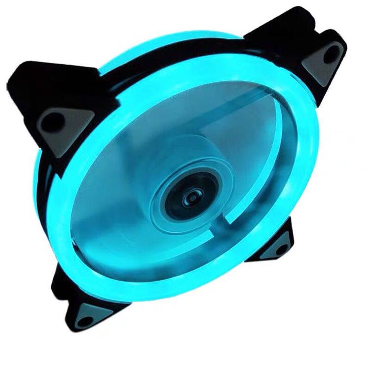 Aurora Eclipse 16LED 12025 Dual Ring PC Case FanDouble ring ice blue Double ring ice blue 