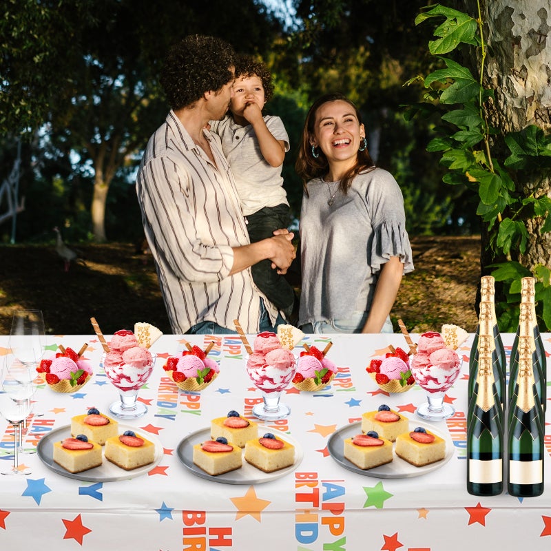 Kids Party Tablecloth with Premium Fabric, Reusable and Large Size, Suitable for All Ages - Image 5