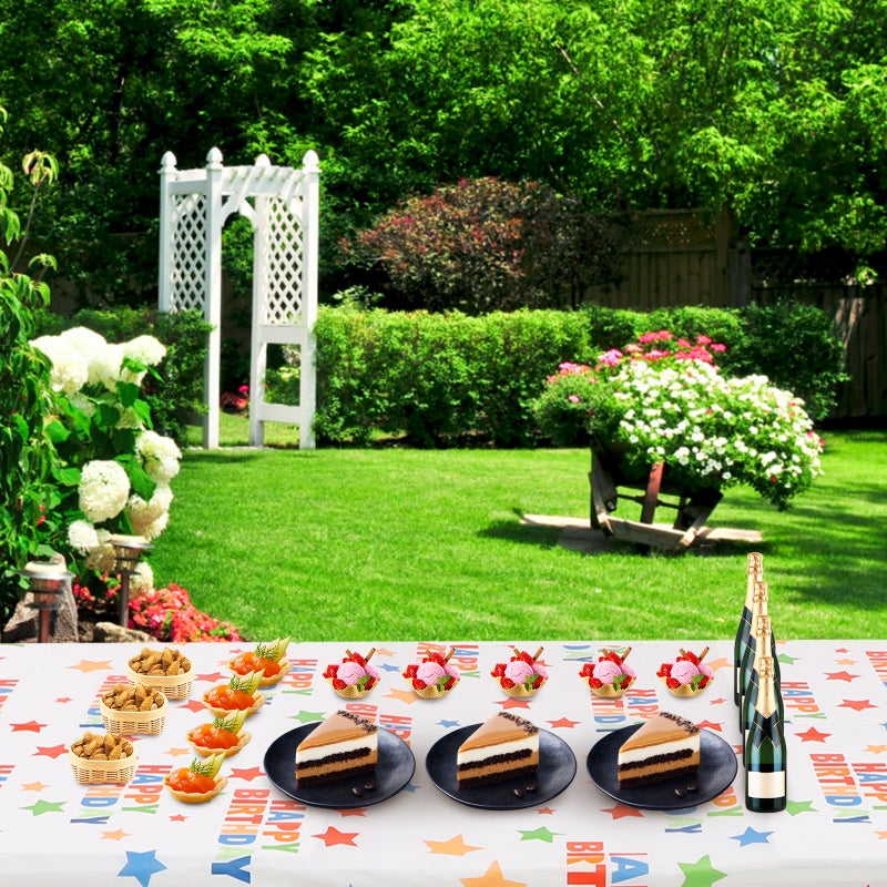 Kids Party Tablecloth with Premium Fabric, Reusable and Large Size, Suitable for All Ages - Image 3