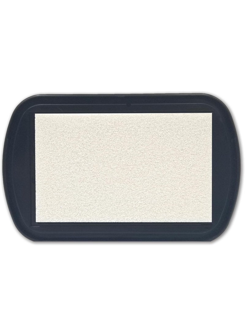 Jacquard Jacquard ColorPad Archival Pigment Ink Stamp Pads Frost White  Acid Free  NonToxic  Excellent for Blending Embossing and Stamping  - Image 2