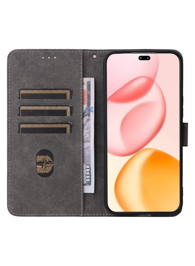 Fankalo Phone Case for Honor 400 Pro 5G with RFID Security Protection Flip PU Leather Wallet Case with Card Holder Shockproof Protective Cover  - Image 3