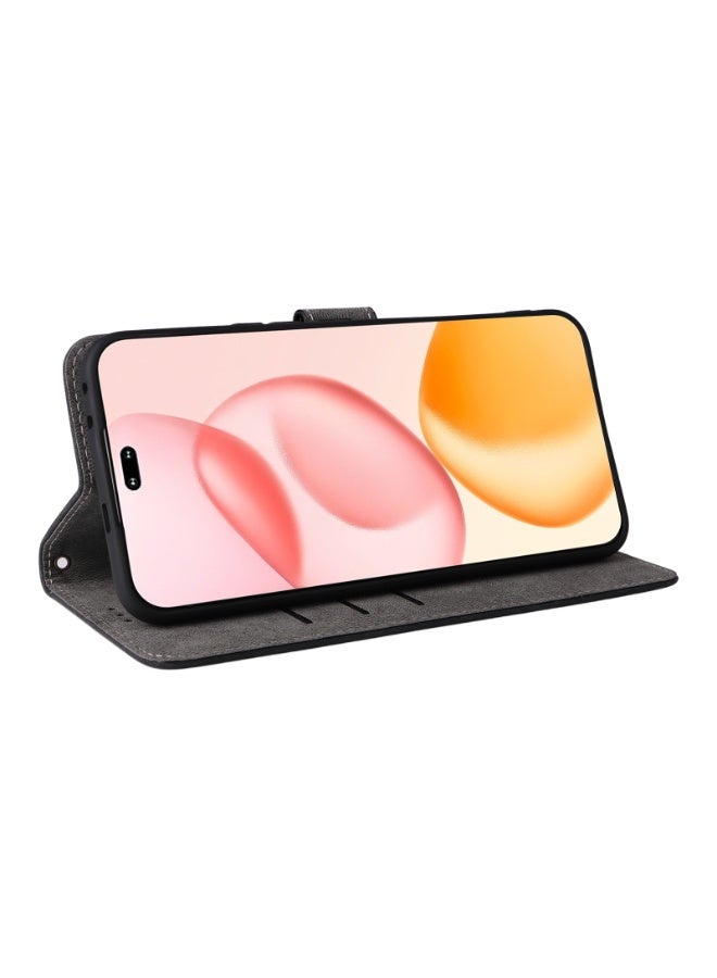 Fankalo Phone Case for Honor 400 Pro 5G with RFID Security Protection Flip PU Leather Wallet Case with Card Holder Shockproof Protective Cover  - Image 5