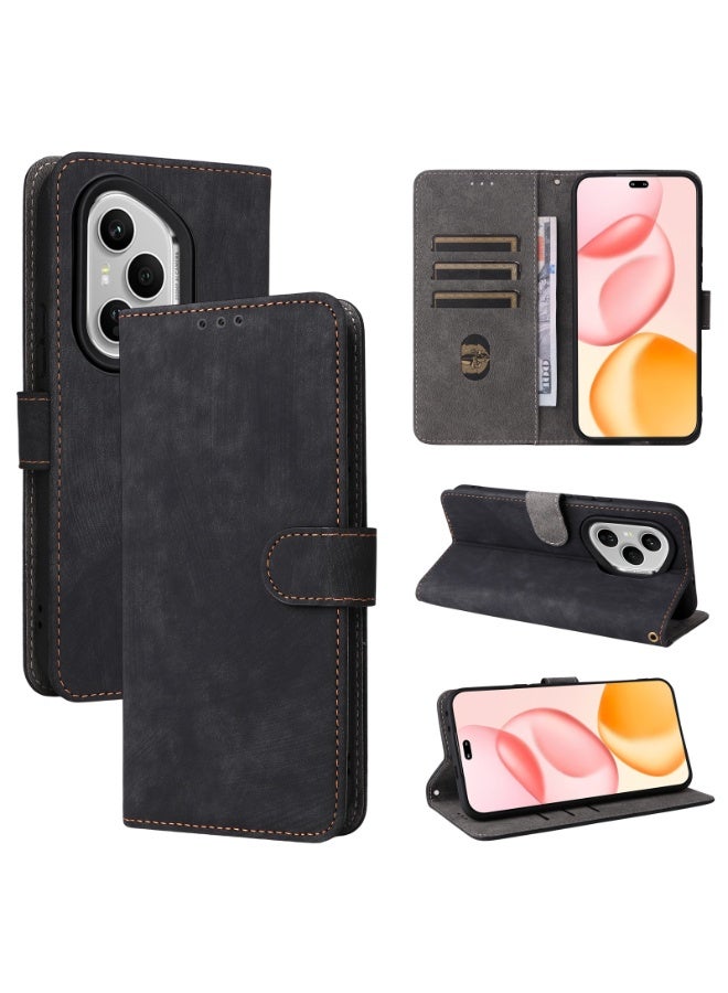 Fankalo Phone Case for Honor 400 Pro 5G with RFID Security Protection Flip PU Leather Wallet Case with Card Holder Shockproof Protective Cover  - Image 1