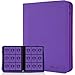 Fonwill 9 Pocket Card Binder360 Pockets Trading Card Holder Book Premium PU Cover Zip Folder BinderSide Loading Carrying Case Binder Album for TCGMTGSports CardsGame Cards Purple - Image 3
