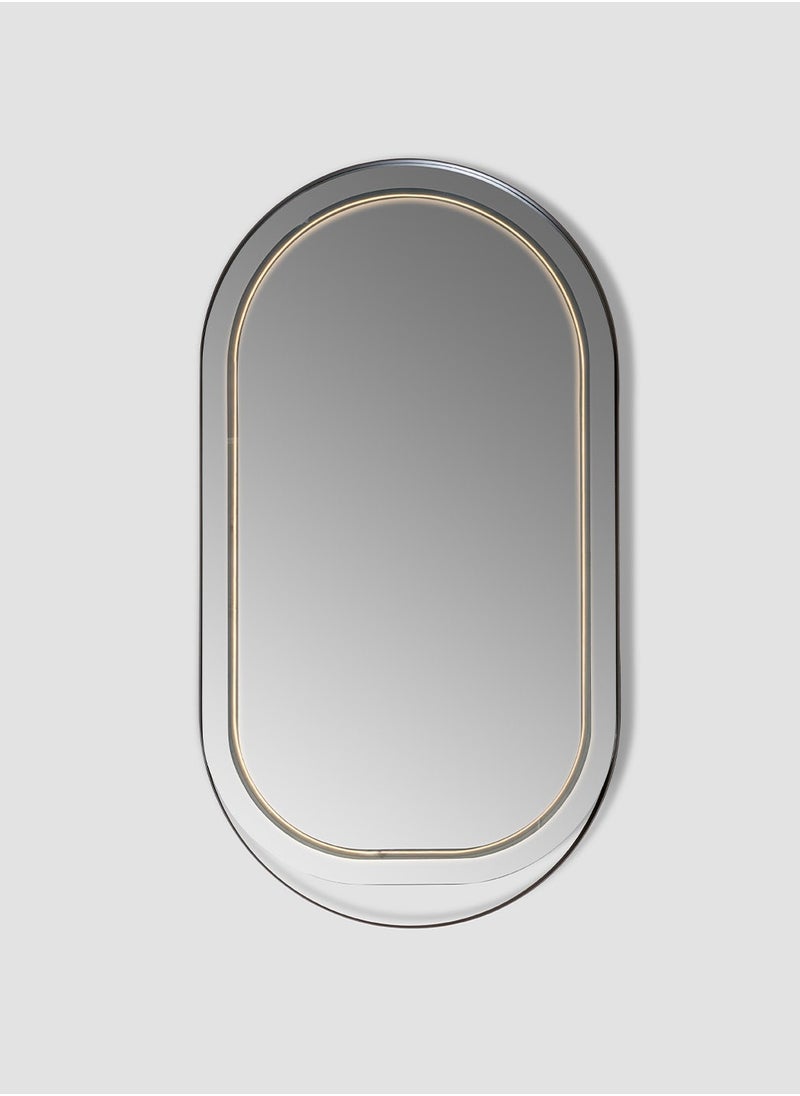 AL HUZAIFA FURNITURE Iris  Mirror With Led Light  - Image 1