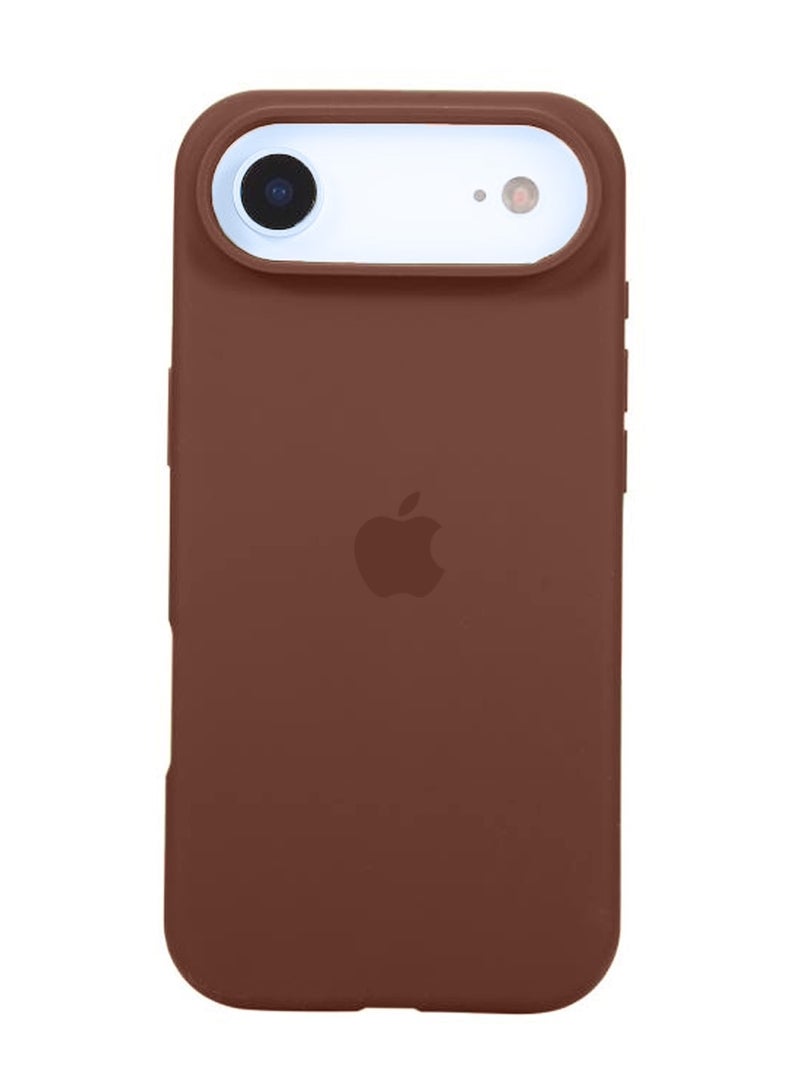 Techie Apple iPhone 17 Air Silicone Case with MagSafe – Brown - Image 1