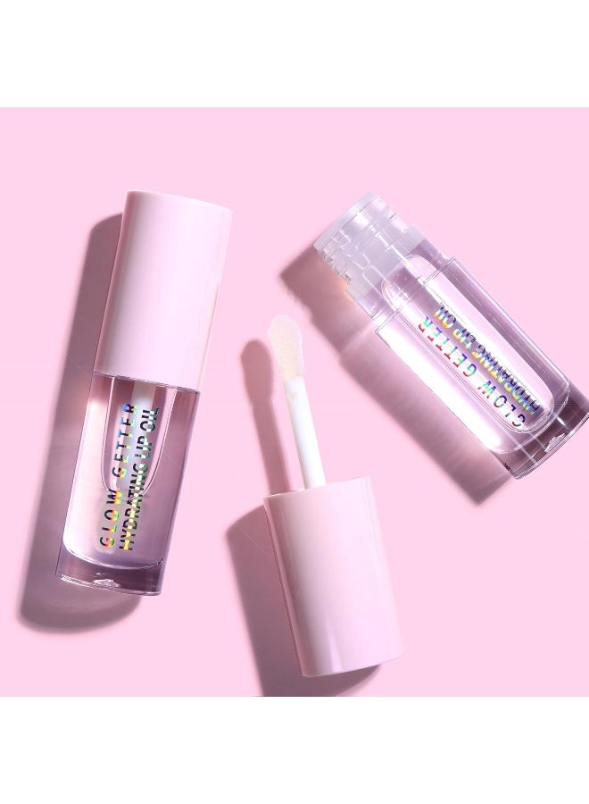 moira Glow Getter Hydrating Lip Oil (010, Clear) - Image 3