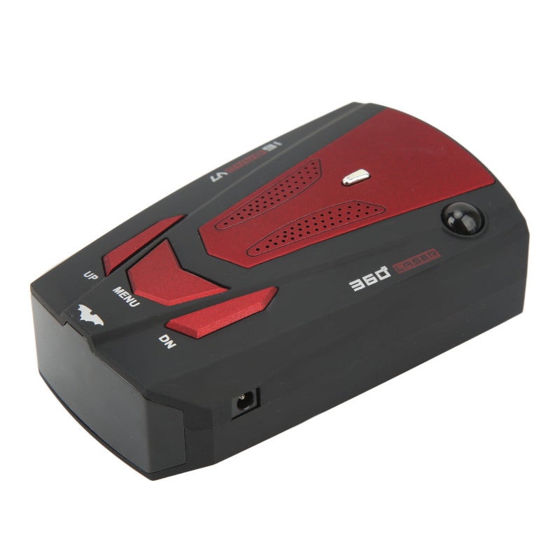 Car Radar Detector 360 Degree Protection Electronic Dog Detector Speedometer Speed Tester Red - Image 4