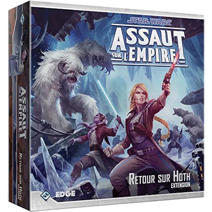 Asmodee Assault on the Empire â€“ Back to Hoth Extension Board Game â€“ Playing Game â€“ Figurine Game - Image 1