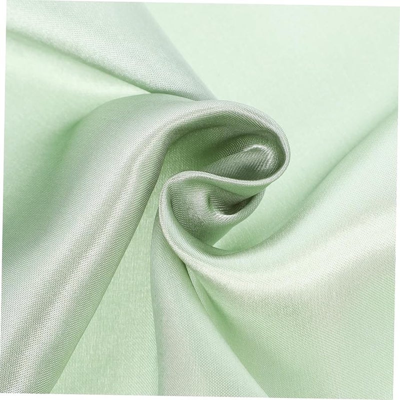 6 قطع مناديل الساتين القابلة لإعادة الاستخدام، قماش ماص للماء لحفلات الطعام والمهرجانات - Image 5