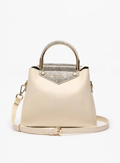 فلورا بيلا من شو إكسبرس Women's Solid Tote Bag with Detachable Strap