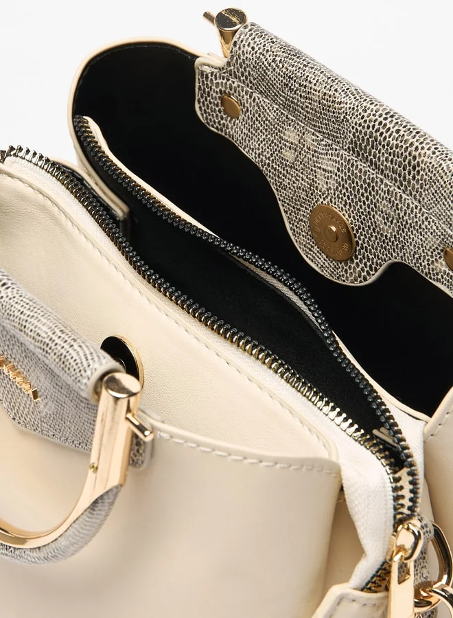 فلورا بيلا من شو إكسبرس Women's Solid Tote Bag with Detachable Strap