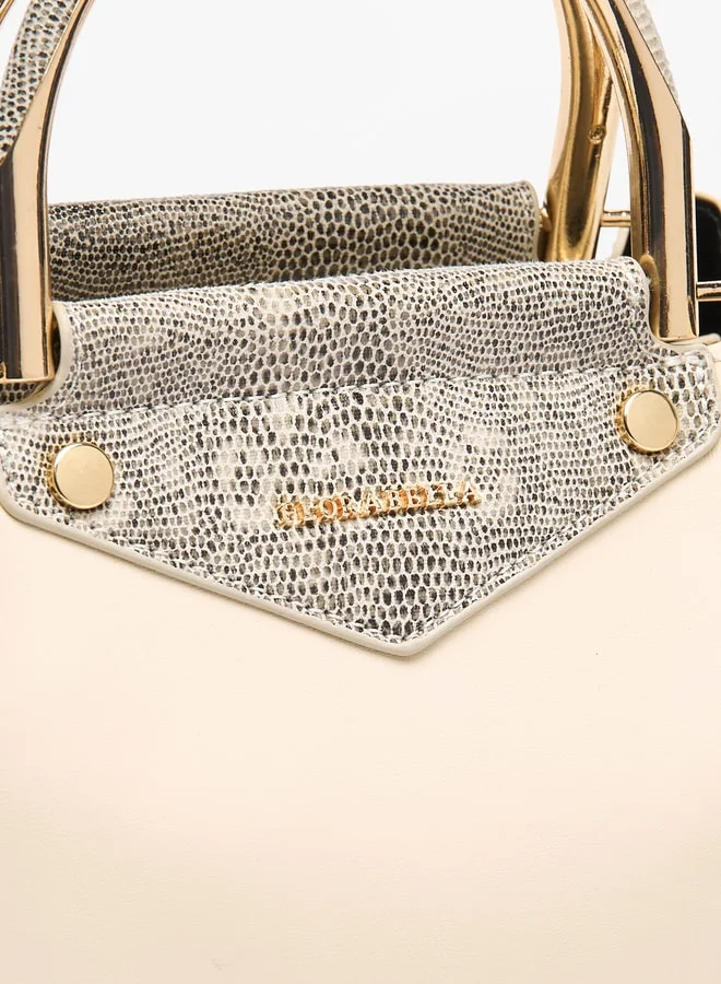 فلورا بيلا من شو إكسبرس Women's Solid Tote Bag with Detachable Strap
