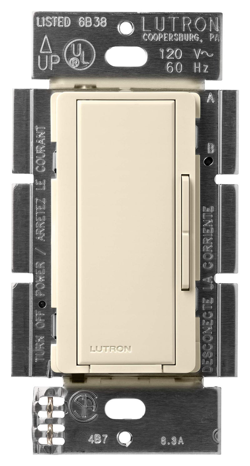 Lutron Maestro Companion Multi-Location Dimmer | Not for Standalone Use | MA-R-AL, Almond - Image 1