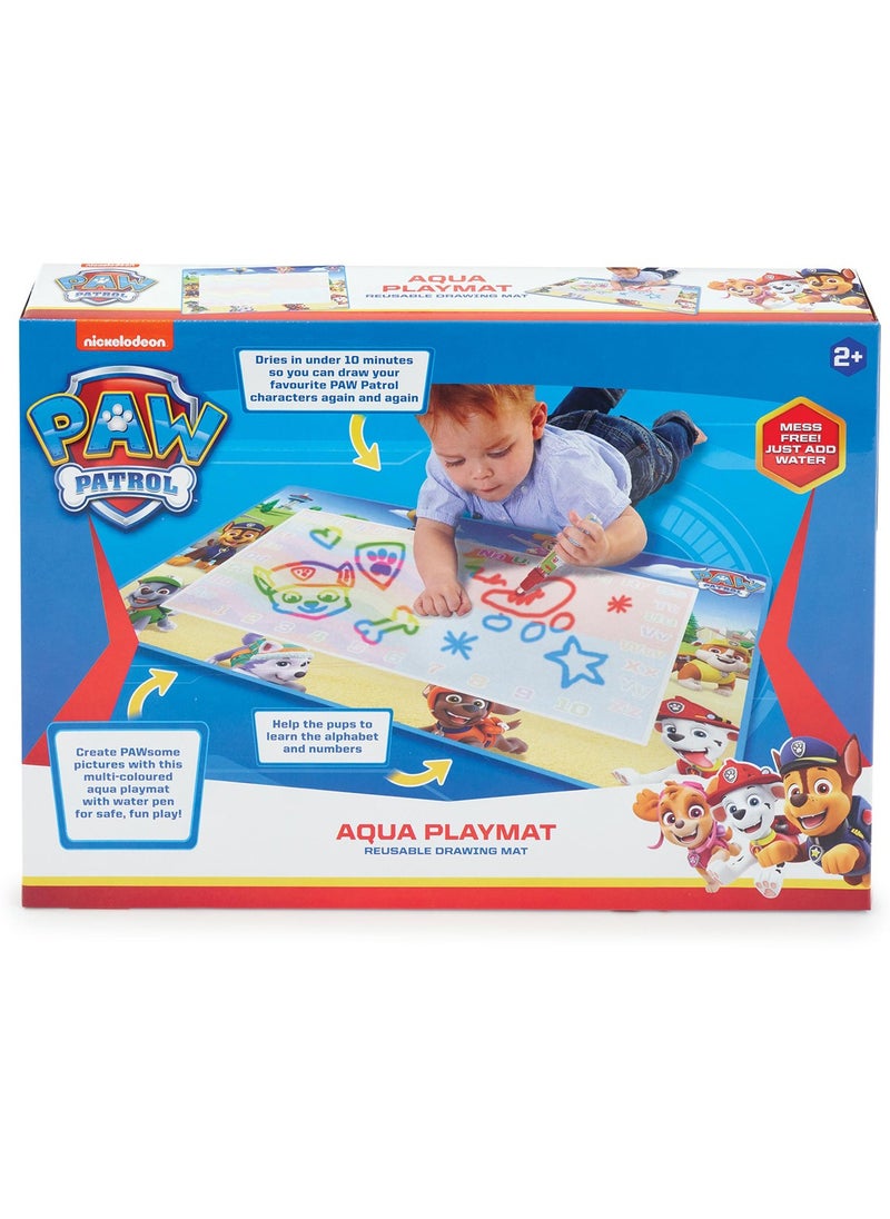 ADDO Addo Nick Junior Paw Patrol Aqua Playmat | Write & Draw Playmat | Mess-Free Playmat | Reusable Drawing Mat | Learning and Educational Toy | Creative Play  - Image 1