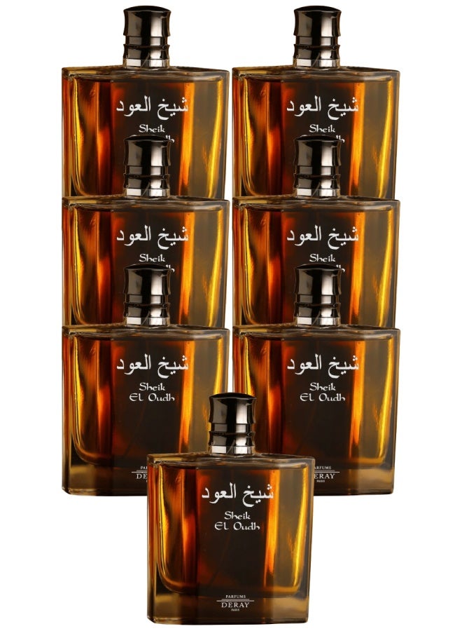 ديراي 7 قطع عطر شيخ العود 100مل - Image 1