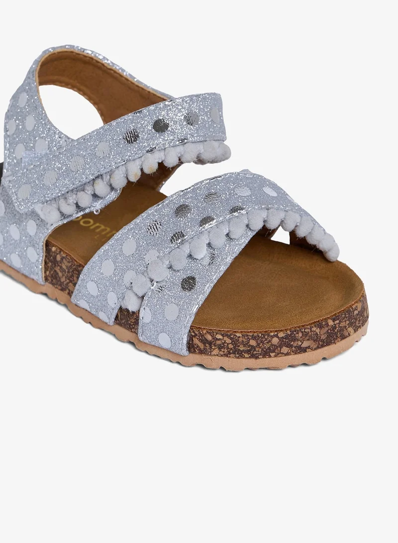 Geoomnii GREY Geoomnii Girls’ Sandals – Comfortable Casual Sandals for Children, Pre-Teen & Junior Girls for School, Play & Everyday Wear for Women | Best Price UAE