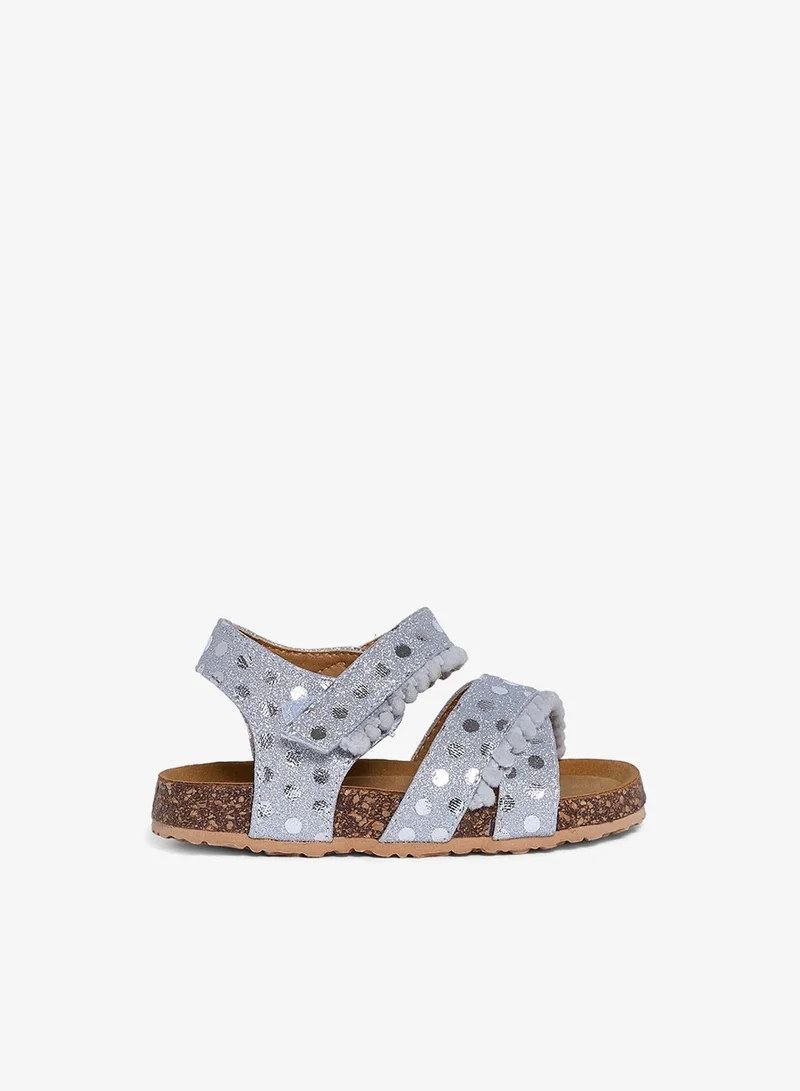 جيومني صنادل جيومني للبنات – صنادل مريحة ومريحة للأطفال، والبنات قبل المراهقة والصغيرات للمدرسة، واللعب والملابس اليومية