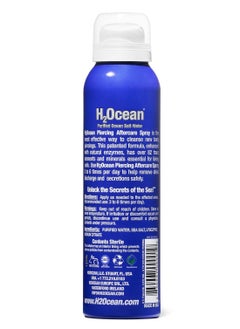 H2Ocean H2Ocean Piercing Aftercare Spray, Saline Spray for Piercings Cleaning Solution, with Sea Salt Nipple, Ear, Nose, Lip, Belly Piercings Cleaning Spray with Sea Salt & Bump Treatment, Set of 2  - Image 3