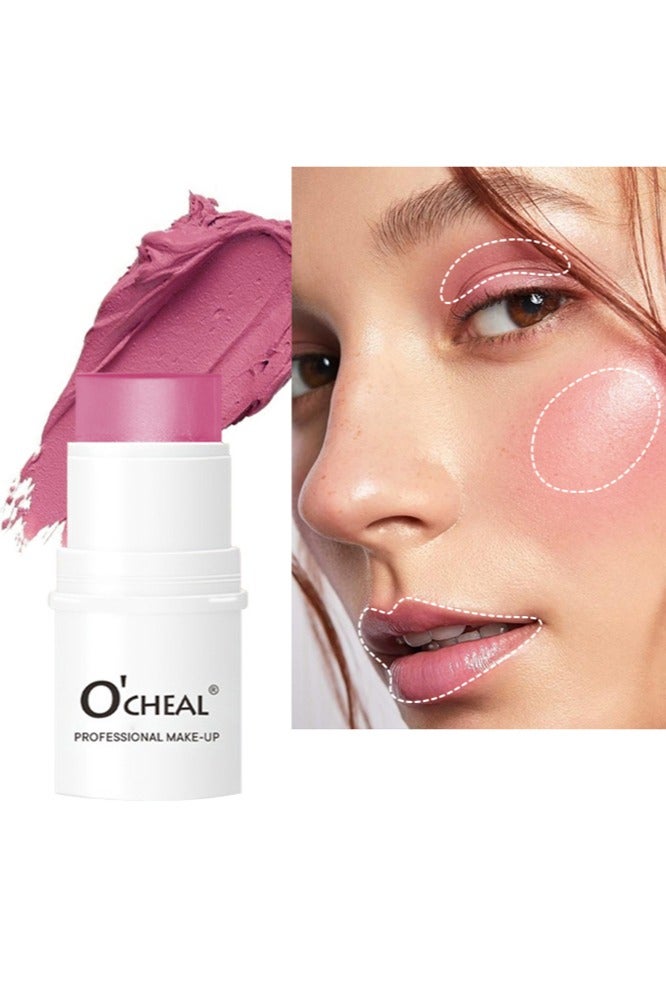 OCHEAL Multi-Effect Cheek & Lip Stick, Cream Contour Stick, Multi Stick Makeup,Face Concealer Stick,Lightweight, Creamy, Lightweight for All Skin,Easy To Use On The Go#03 - Image 1