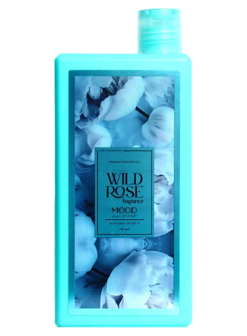 موود جل استحمام برائحة الورد البري 750 مل