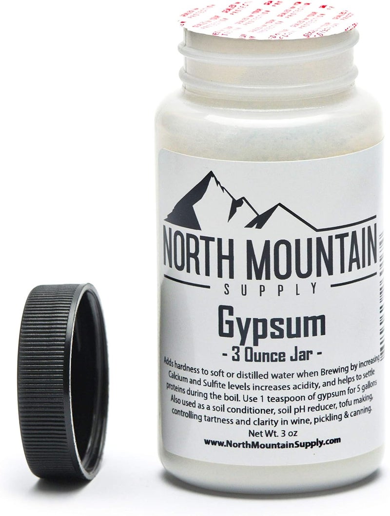- GY-3oz Food Grade Calcium Sulfate (Gypsum) (3 Ounces)