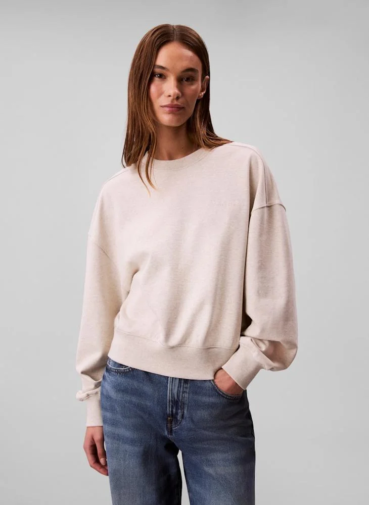 Logo Crew Neck Sweatshirt