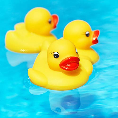 Novelty Place Rubber Duck Ducky Baby Bath Toy for Kids (24 Pcs) - Image 5
