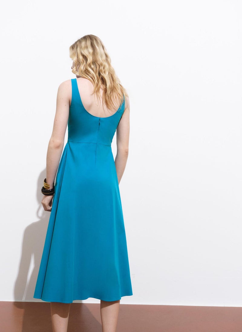 MANGO Sleeveless Midi Dress  - Image 2