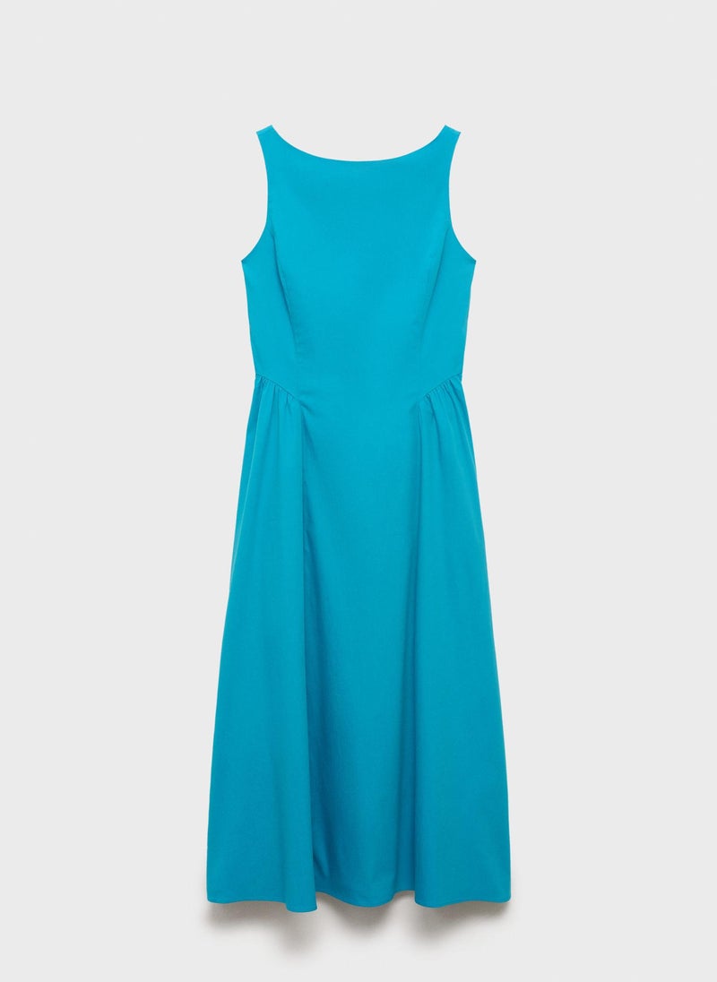 MANGO Sleeveless Midi Dress  - Image 5