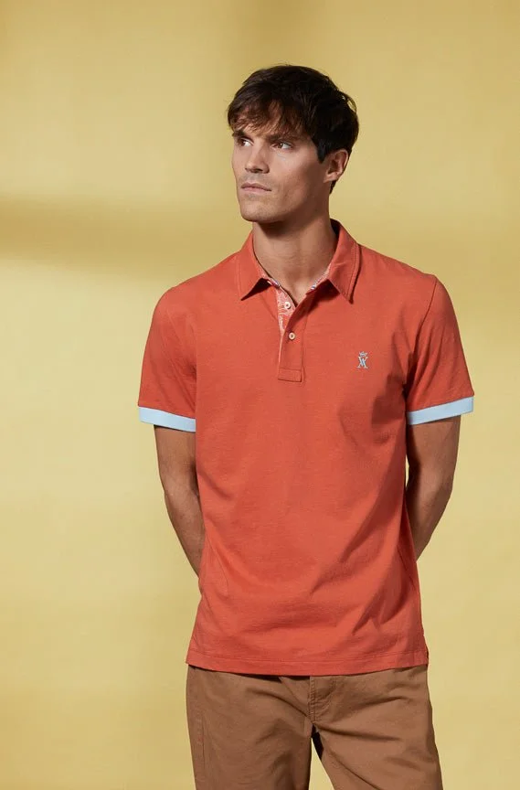 Vicomte A. Portrush - Burnt Orange Polo
