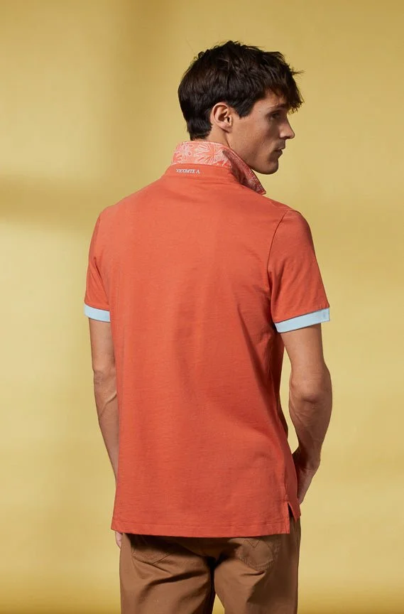 Vicomte A. Portrush - Burnt Orange Polo
