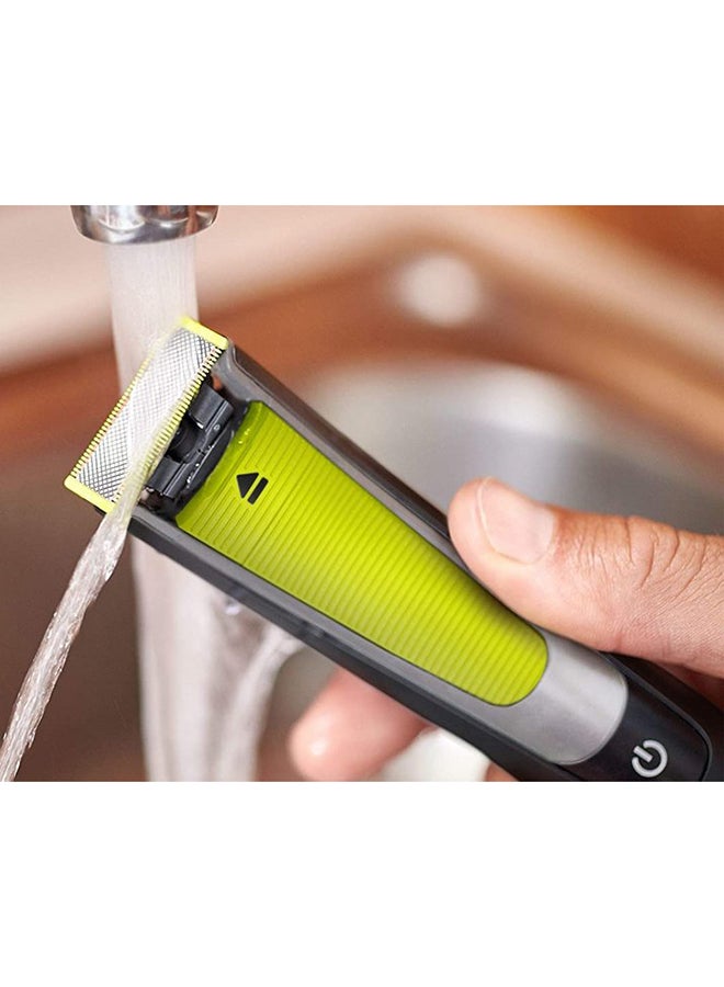 فيليبس OneBlade Pro QP6505/23 أسود/أخضر/فضي - Image 3