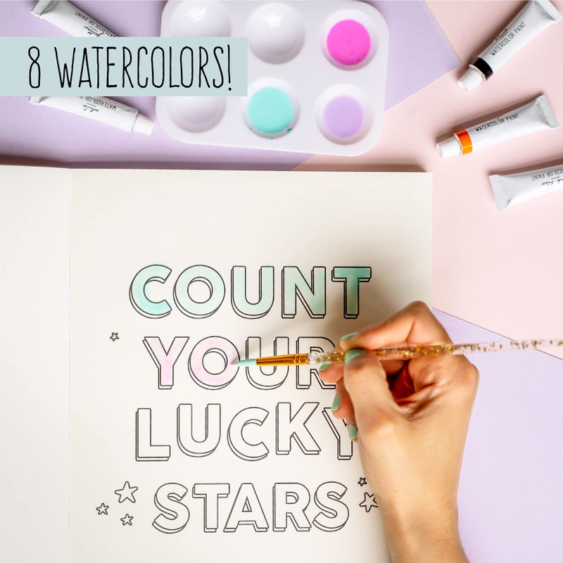 STMT D.I.Y. Artist Stationery Set, Art Journal Kit, Watercolor Kit, DIY Journaling Set for Girls Ages - 8+ - Image 3