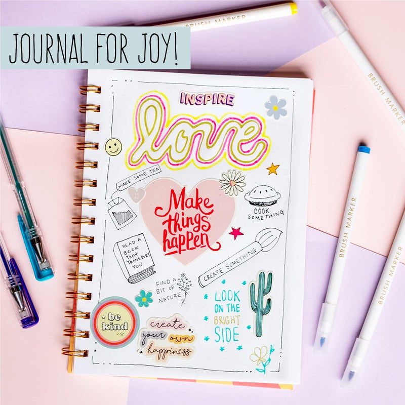 STMT D.I.Y. Artist Stationery Set, Art Journal Kit, Watercolor Kit, DIY Journaling Set for Girls Ages - 8+ - Image 4