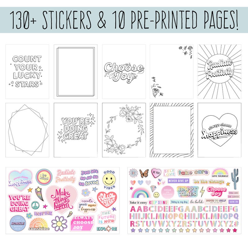 STMT D.I.Y. Artist Stationery Set, Art Journal Kit, Watercolor Kit, DIY Journaling Set for Girls Ages - 8+ - Image 5