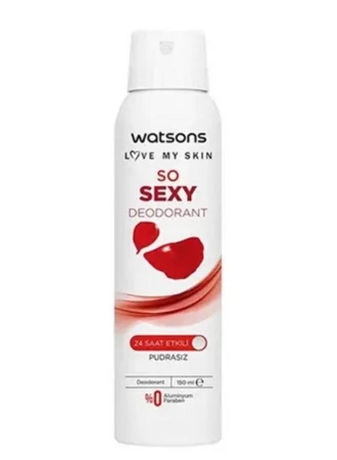 Watsons Deodorant Spray Powder Free - 150ml