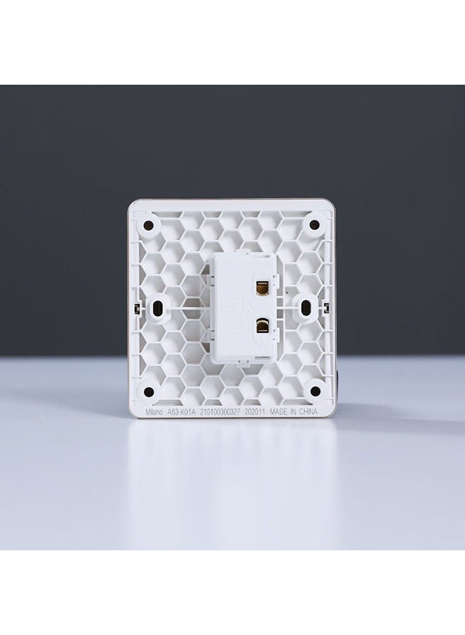 DANUBE HOME Danube Home - Milano 10A 1 Gang 1 Way Switch Gd Ps - Image 4