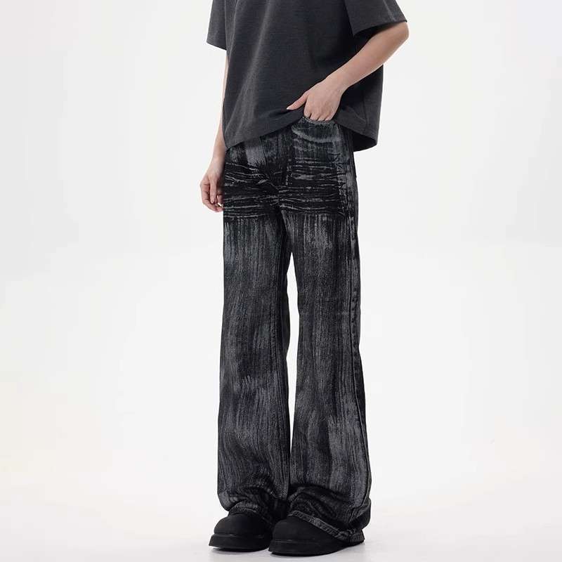 Unisex Casual Daily Denim Jeans - Image 3